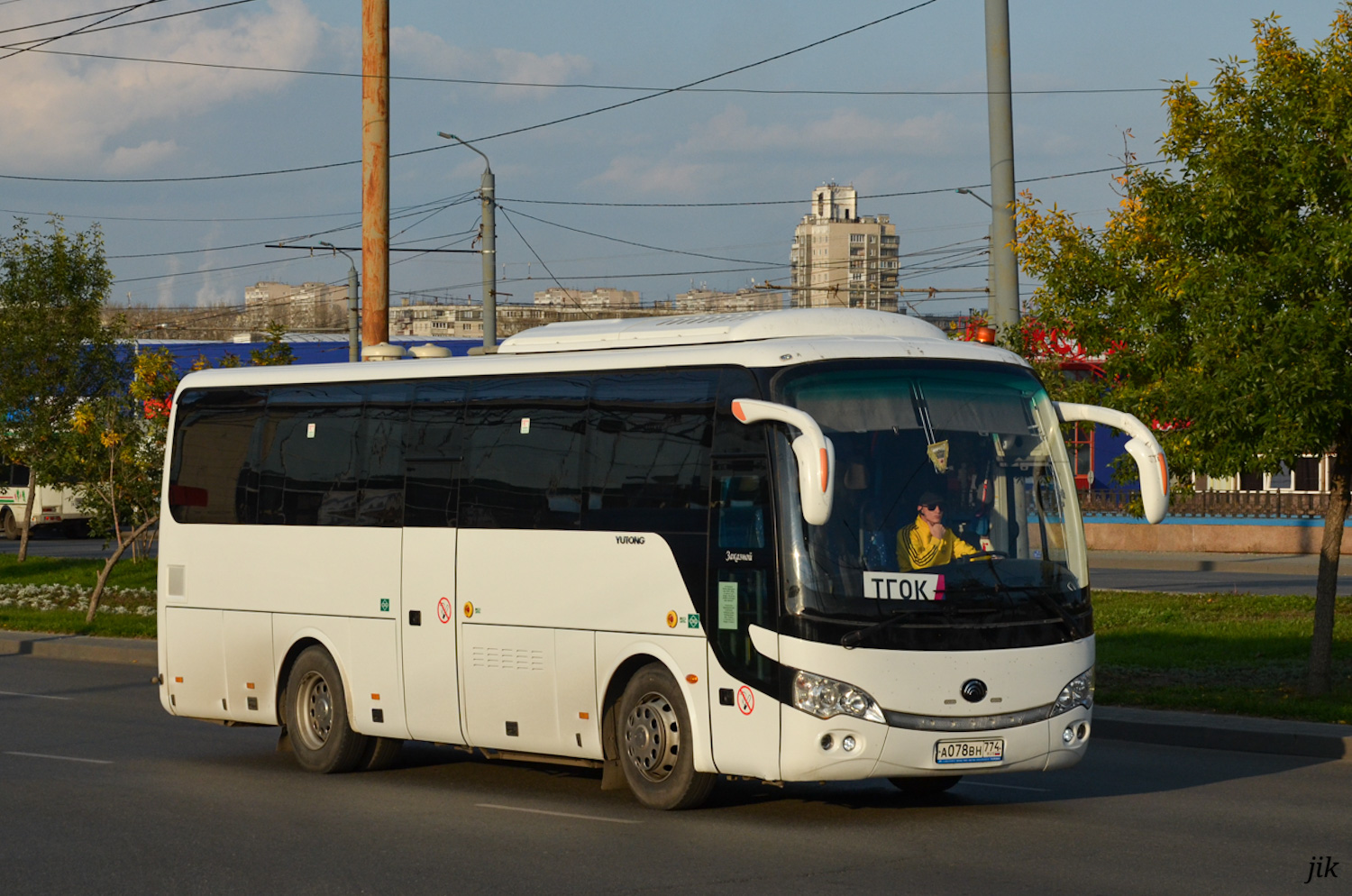 Челябинская область, Yutong ZK6938HB9 № А 078 ВН 774