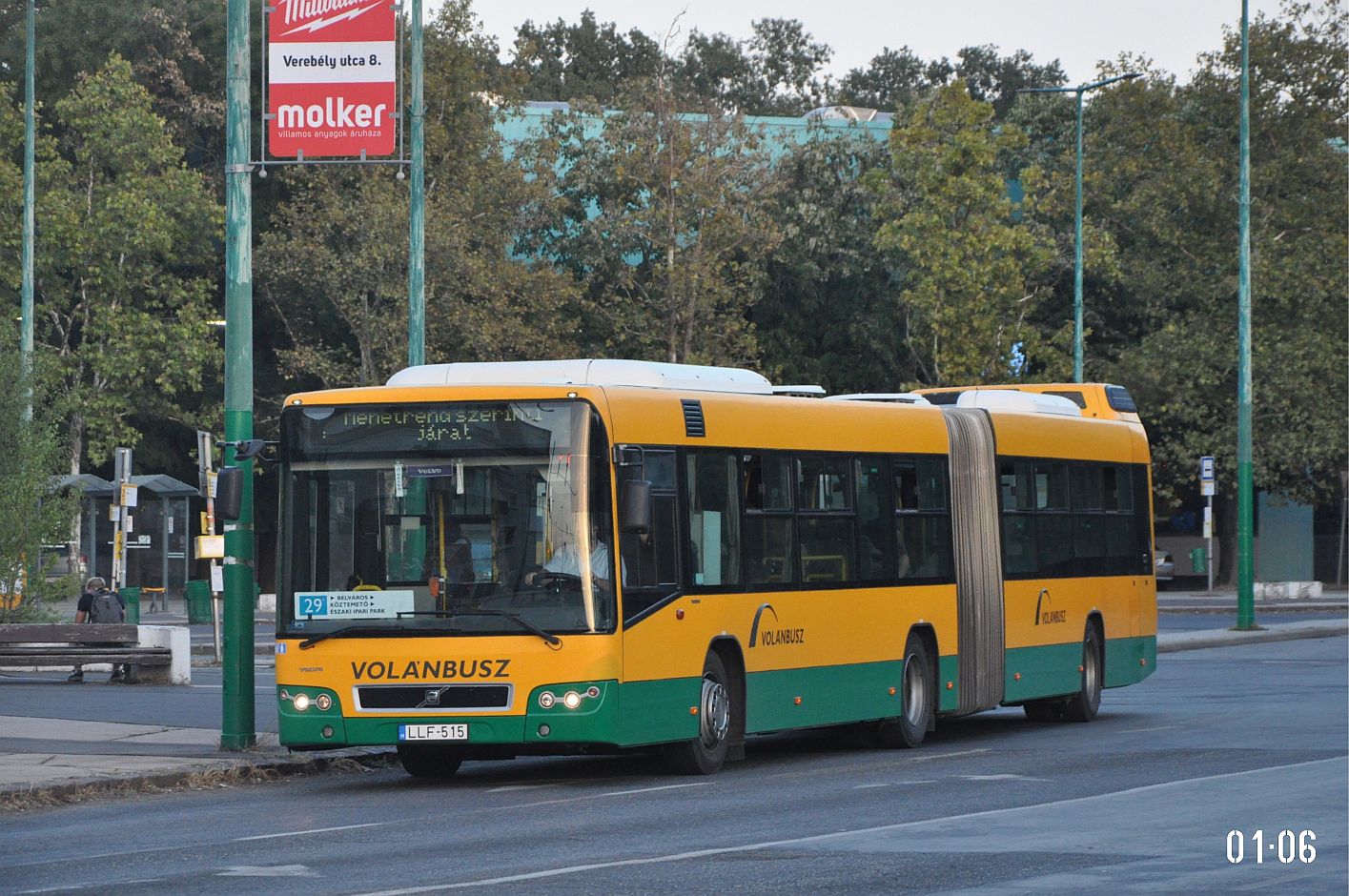 Венгрия, Volvo 7700A № LLF-515