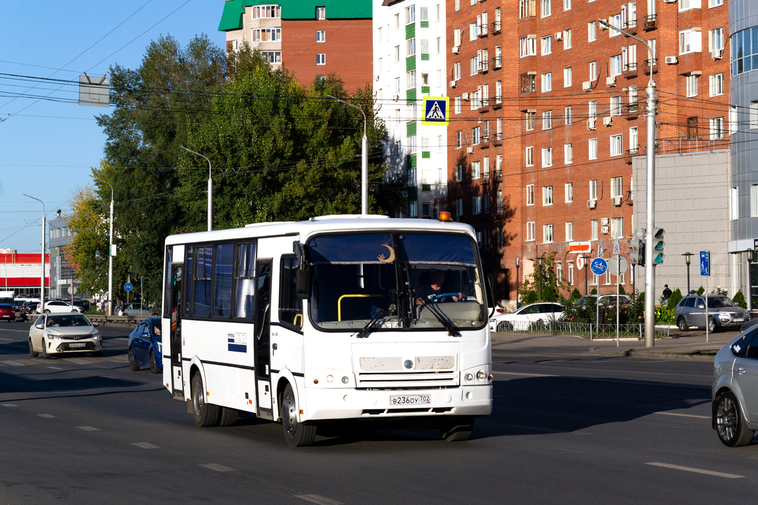Башкортостан, ПАЗ-320412-05 № В 236 ОУ 702