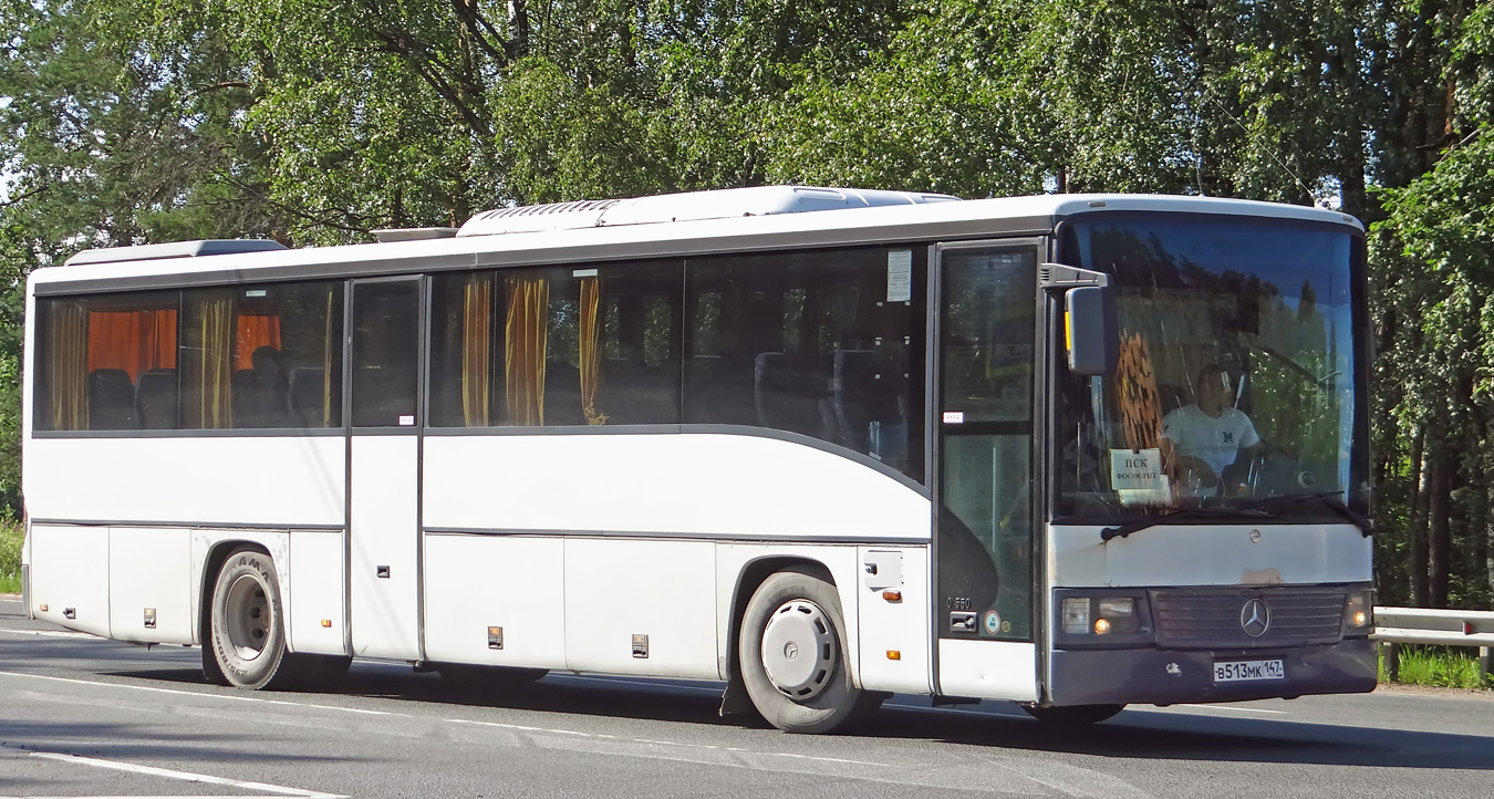 Ленинградская область, Mercedes-Benz O550H Integro H № В 513 МК 147