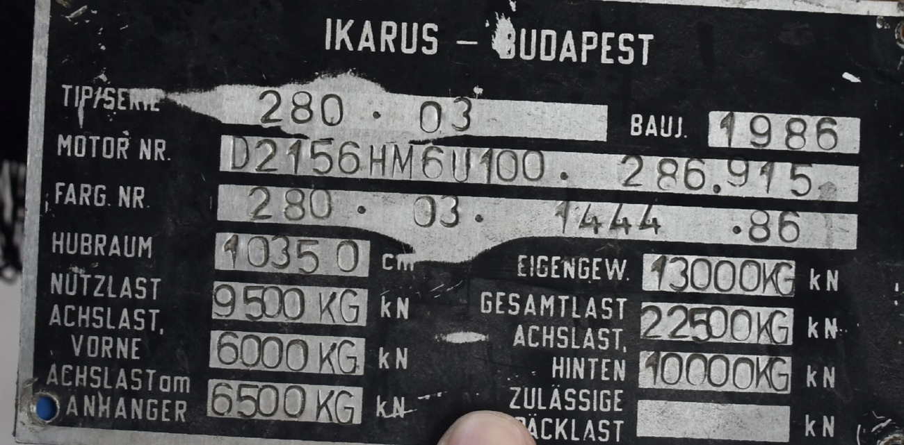 Karagandy province, Ikarus 260 (280) № M 866 BV