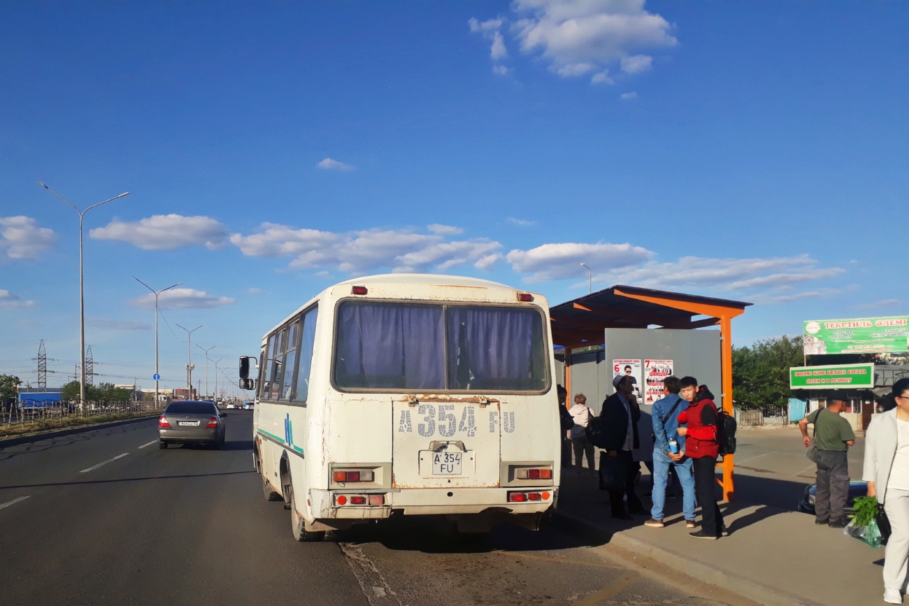 Алматы, ПАЗ-32053 № A 354 FU