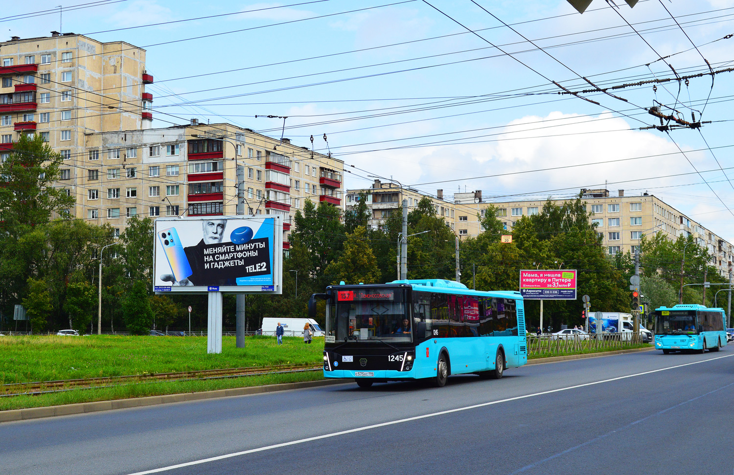Санкт-Петербург, ЛиАЗ-5292.65 № 1245