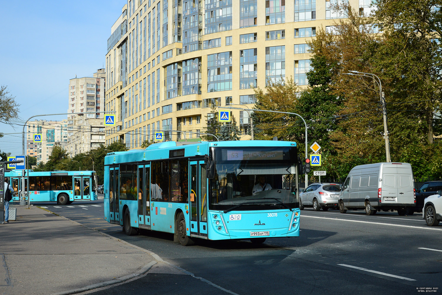 Saint Petersburg, MAZ-203.945 # 38078