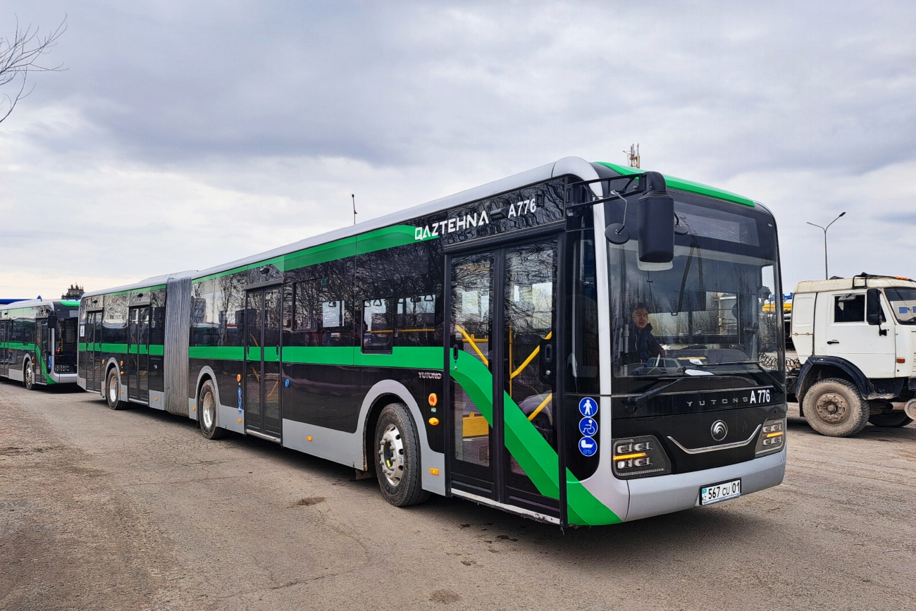 Астана, Yutong ZK6180HG (QazTehna) № A776