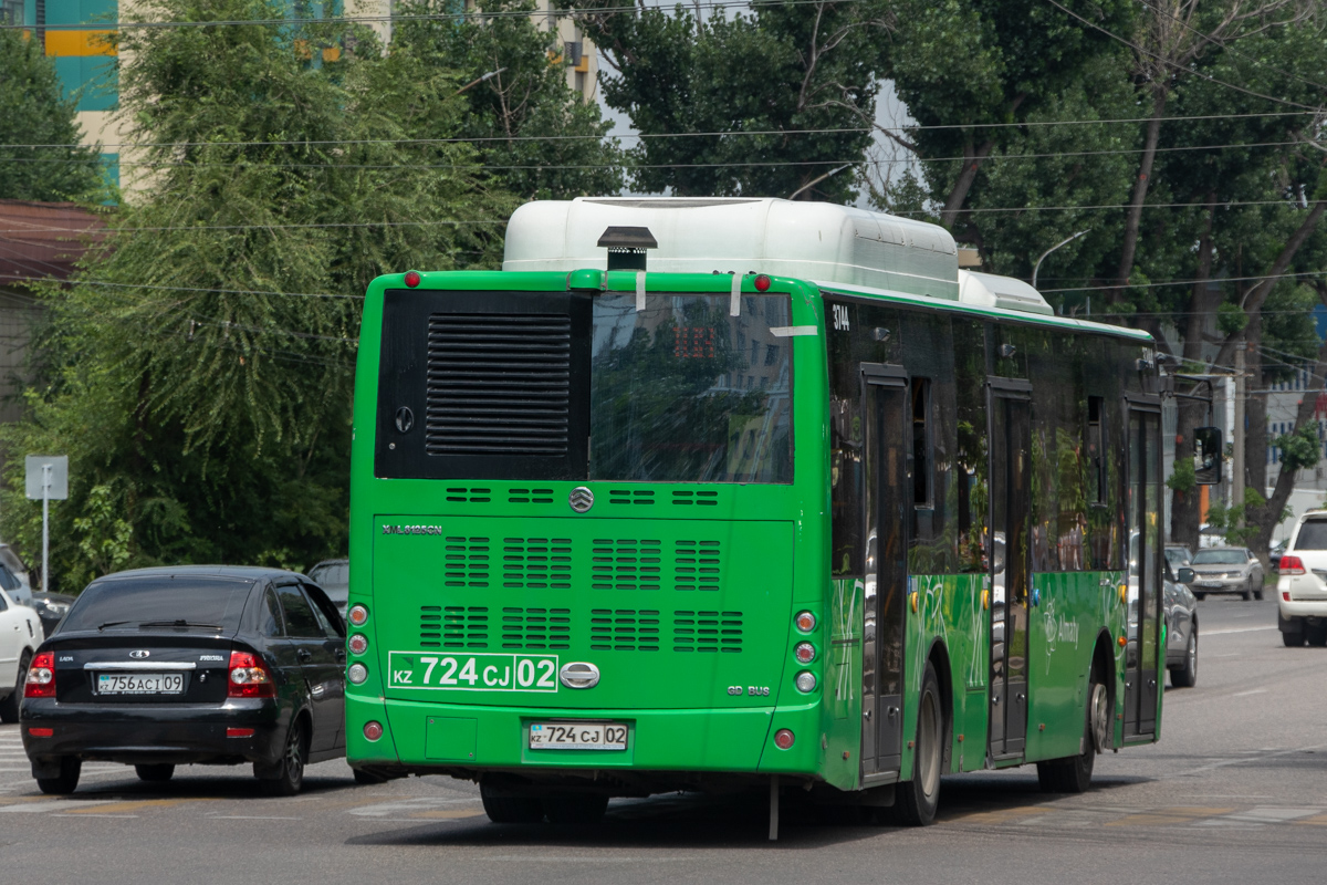 Алматы, Golden Dragon XML6125CN (Hyundai Trans Auto) № 3744