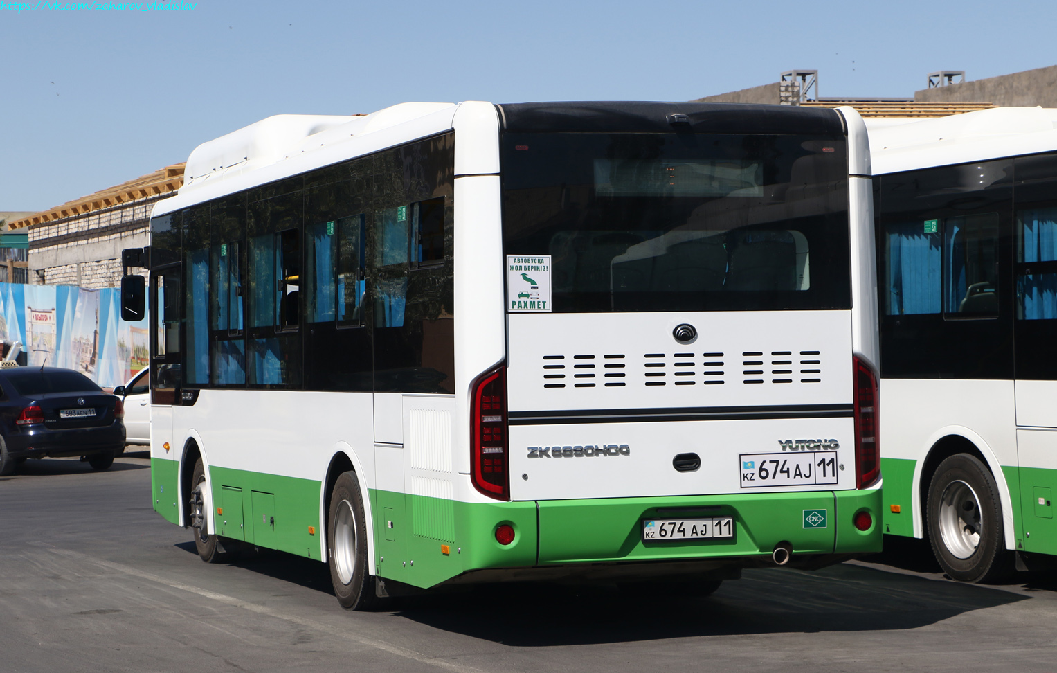 Кызылординская область, Yutong ZK6890HGQ (QazTehna) № 674 AJ 11