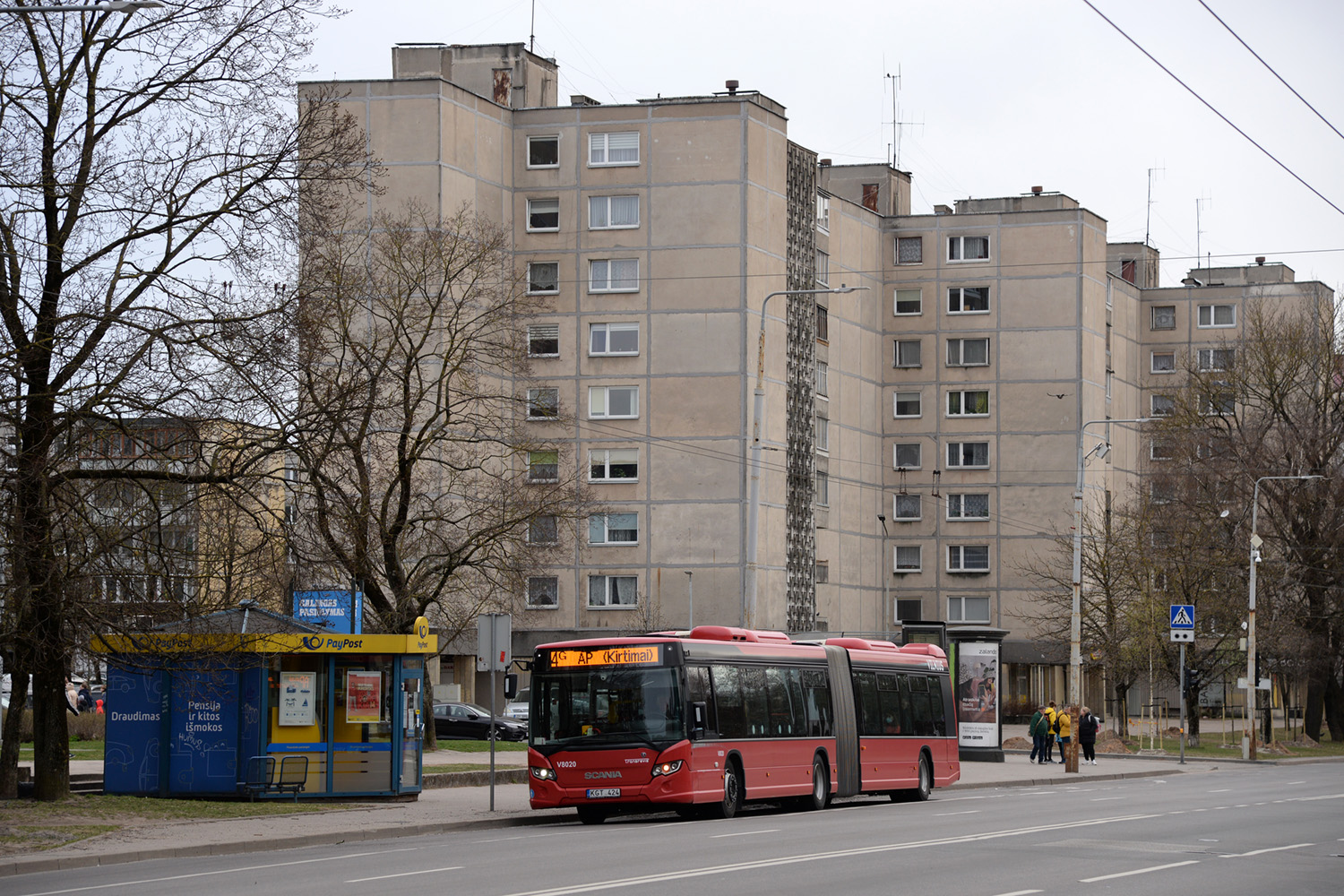 Литва, Scania Citywide LFA № V8020