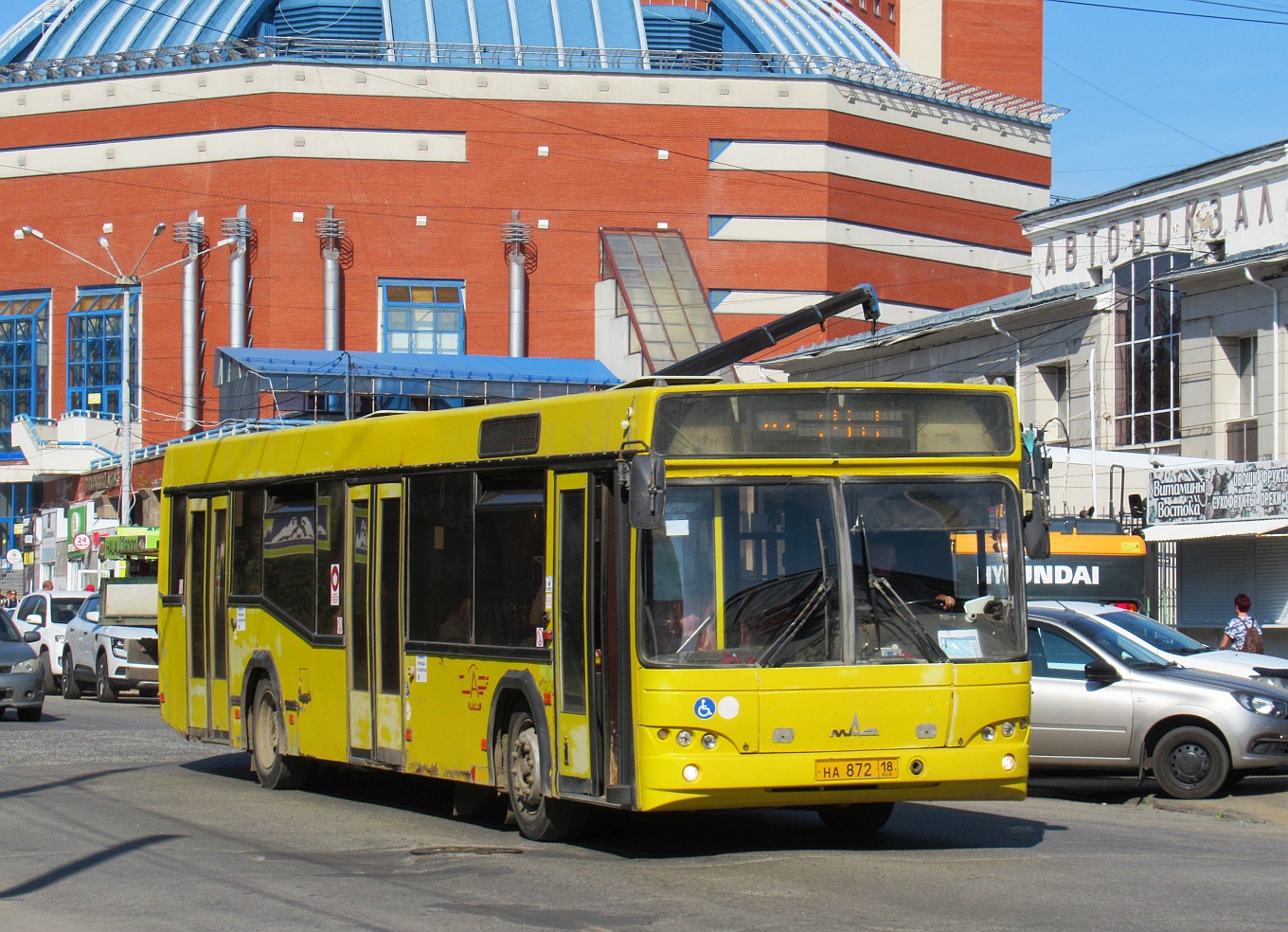 Удмуртия, МАЗ-103.465 № НА 872 18