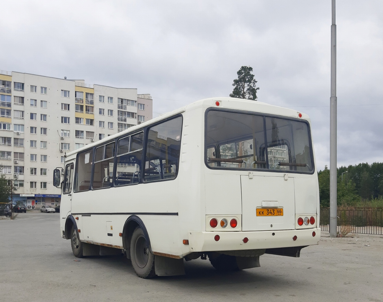 Свердловская область, ПАЗ-32053 № КК 343 66