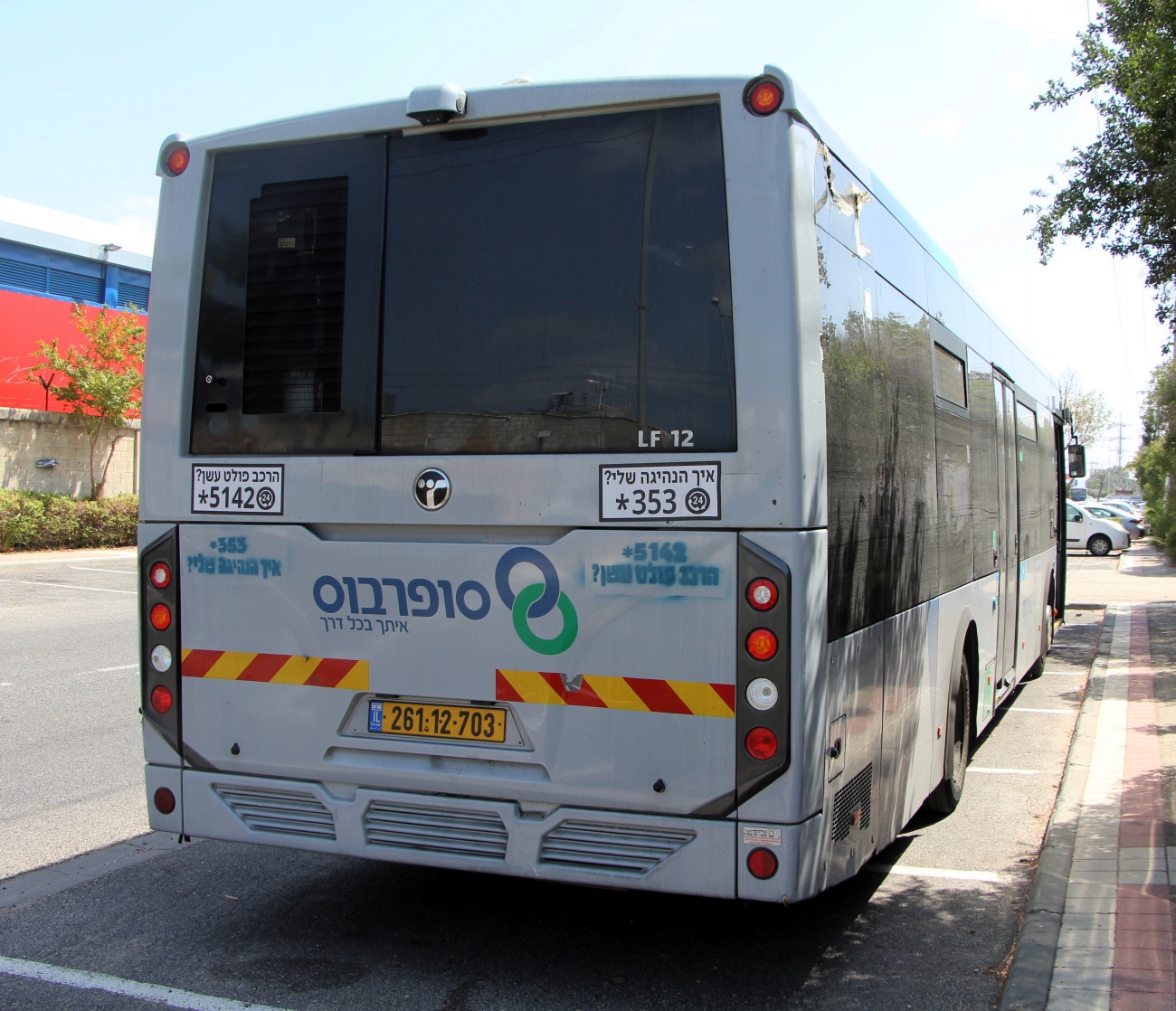Израиль, TEMSA LF 12 № 261-12-703