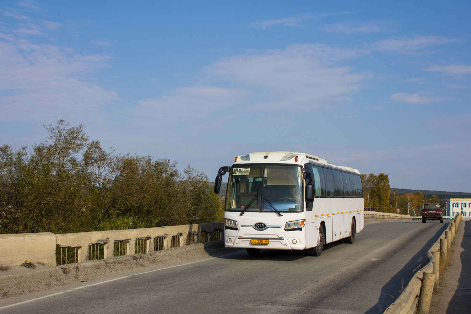 Свердловская область, Kia Granbird № КА 238 66
