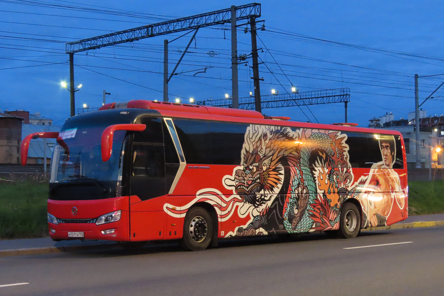 Kraj Krasnodarski, Golden Dragon XML6122J Triumph Nr М 701 ТН 193