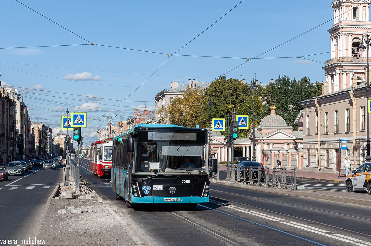 Санкт-Петербург, ЛиАЗ-5292.65 № 7250