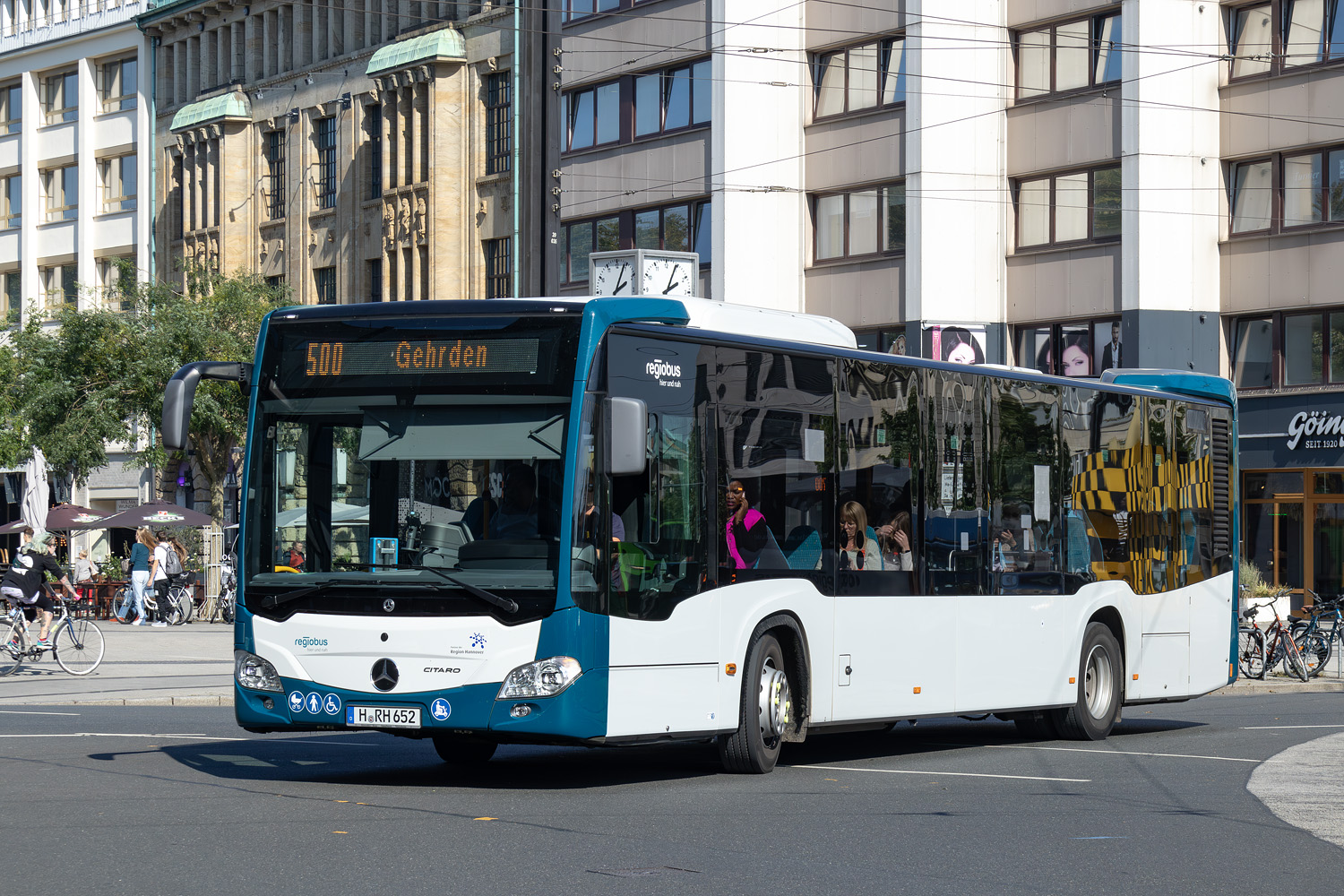 Нижняя Саксония, Mercedes-Benz Citaro C2 Ü hybrid № H-RH 652