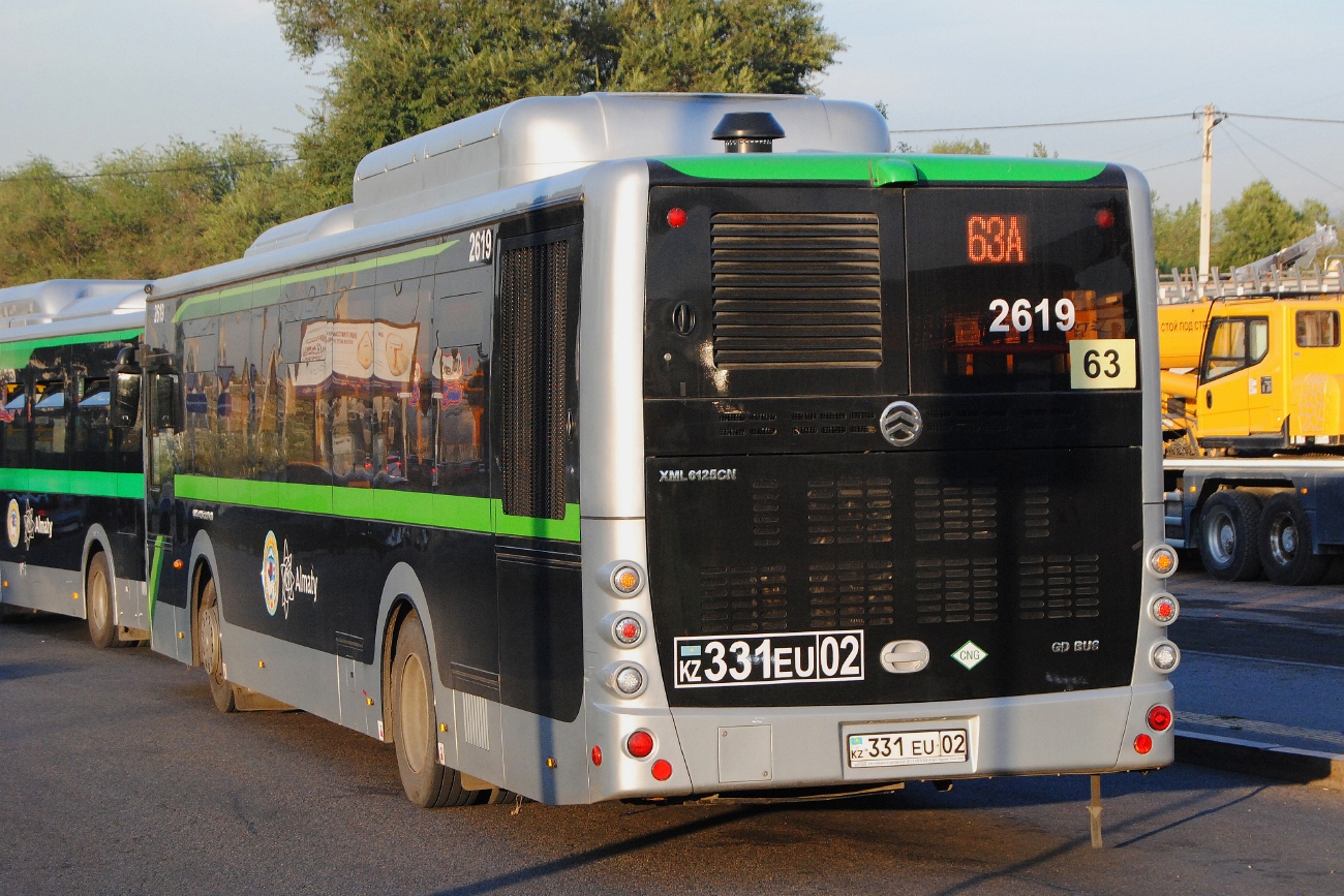 Алматы, Golden Dragon XML6125CN (Hyundai Trans Auto) № 2619