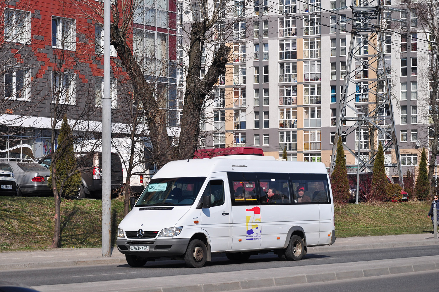Калининградская область, Луидор-2232DP (MB Sprinter Classic) № С 763 МЕ 39