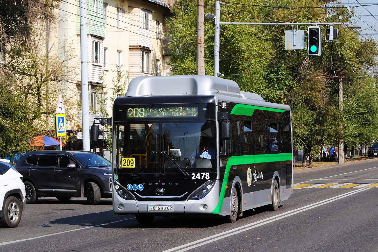 Almaty, Yutong ZK6890HGQ (QazTehna) # 2478