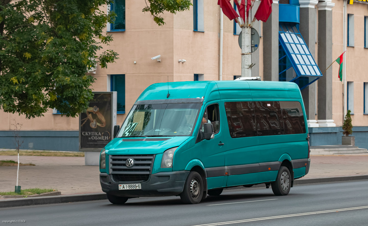 Могилёвская область, Классикбус-90615 (Volkswagen Crafter) № АІ 8886-6