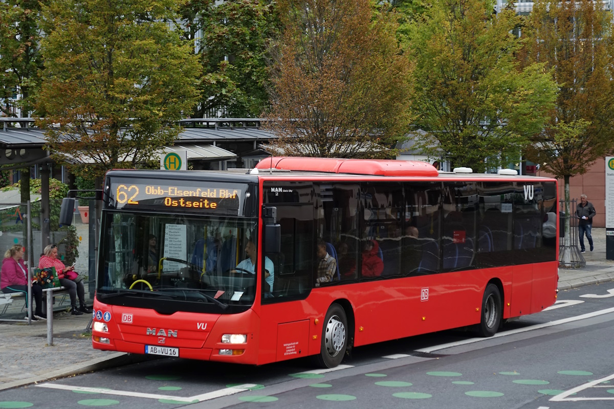 Бавария, MAN A20 Lion's City Ü NÜ323 № AB-VU 16
