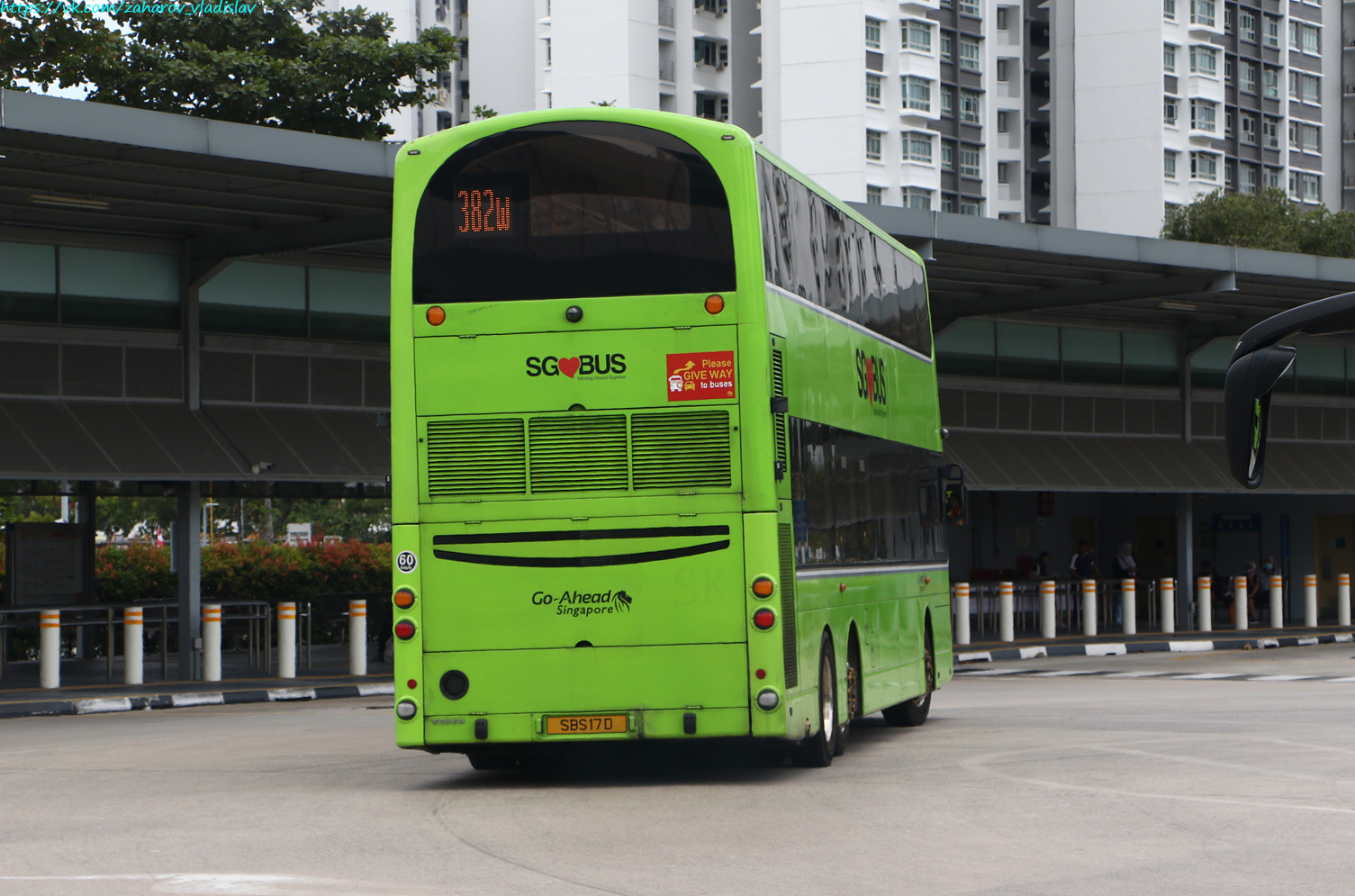 Сингапур, Wright Eclipse Gemini 2 № SBS17D