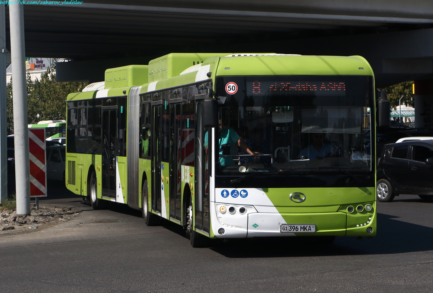Узбекистан, King Long XMQ6180G № 04338