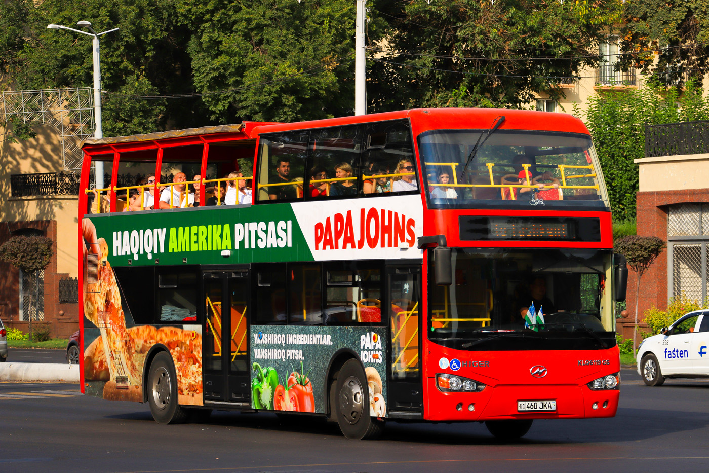 Узбекистан, Higer KLQ6119GS № 01 460 JKA