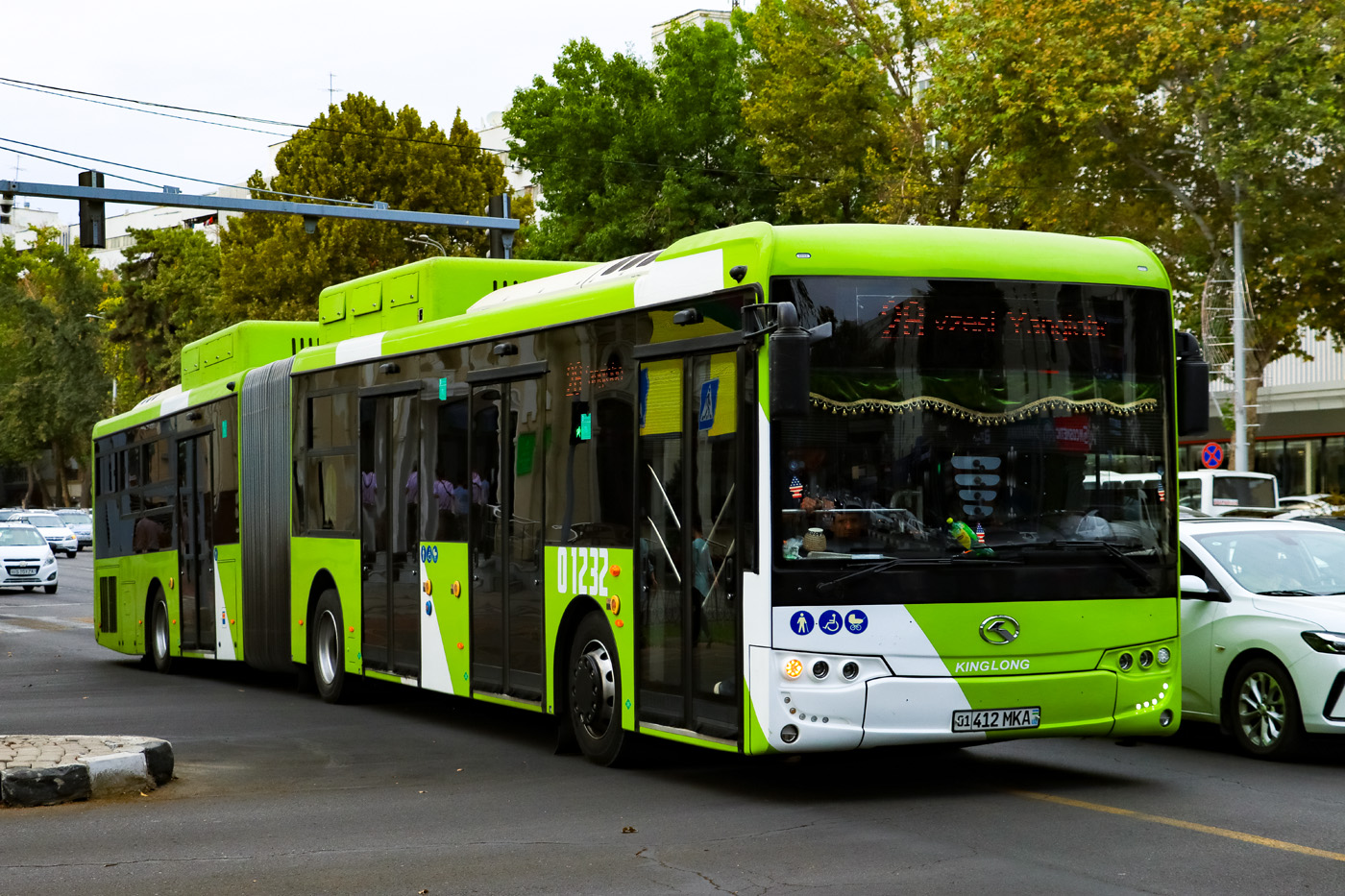 Узбекистан, King Long XMQ6180G № 01232