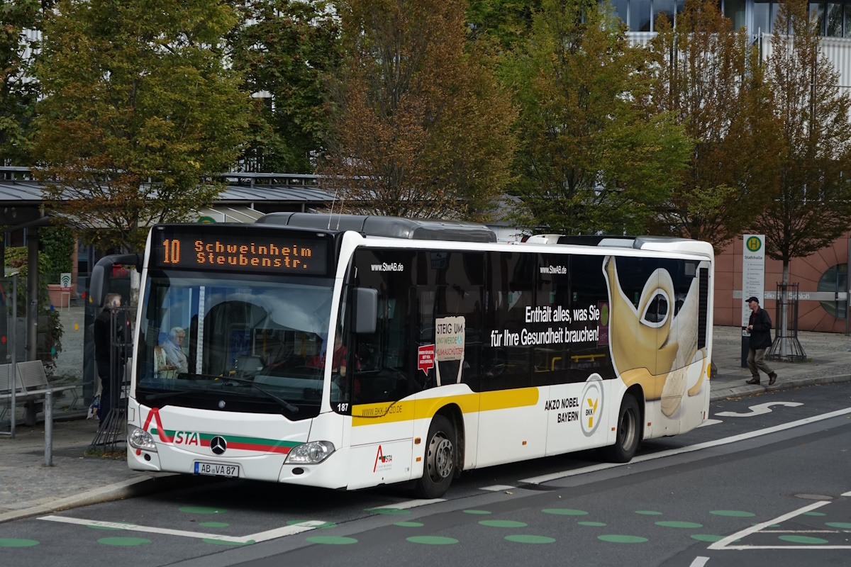 Бавария, Mercedes-Benz Citaro C2 № 187