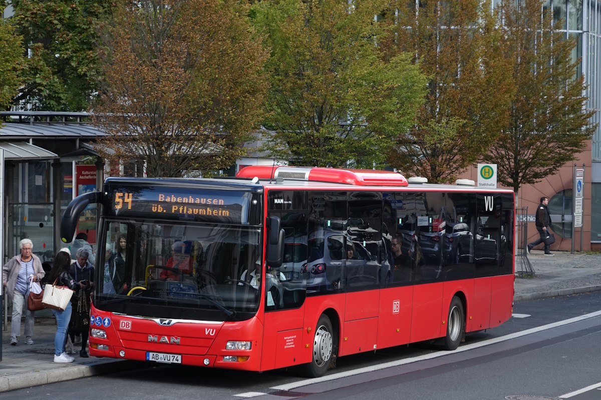 Бавария, MAN A20 Lion's City Ü NÜ323 № AB-VU 74