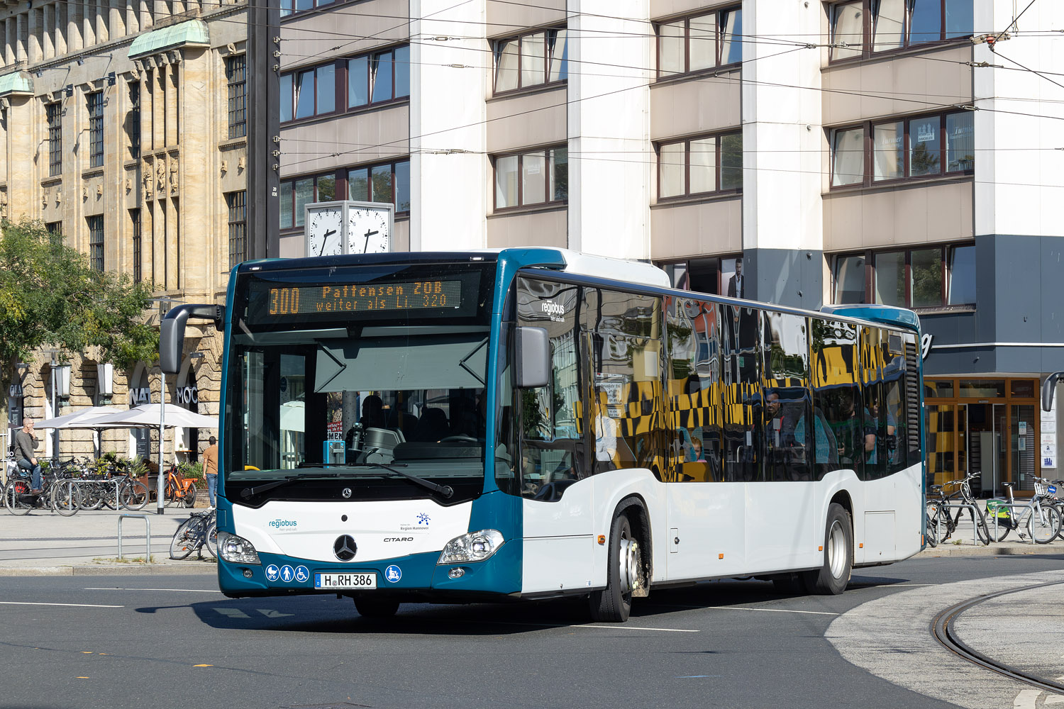 Нижняя Саксония, Mercedes-Benz Citaro C2 Ü hybrid № H-RH 386