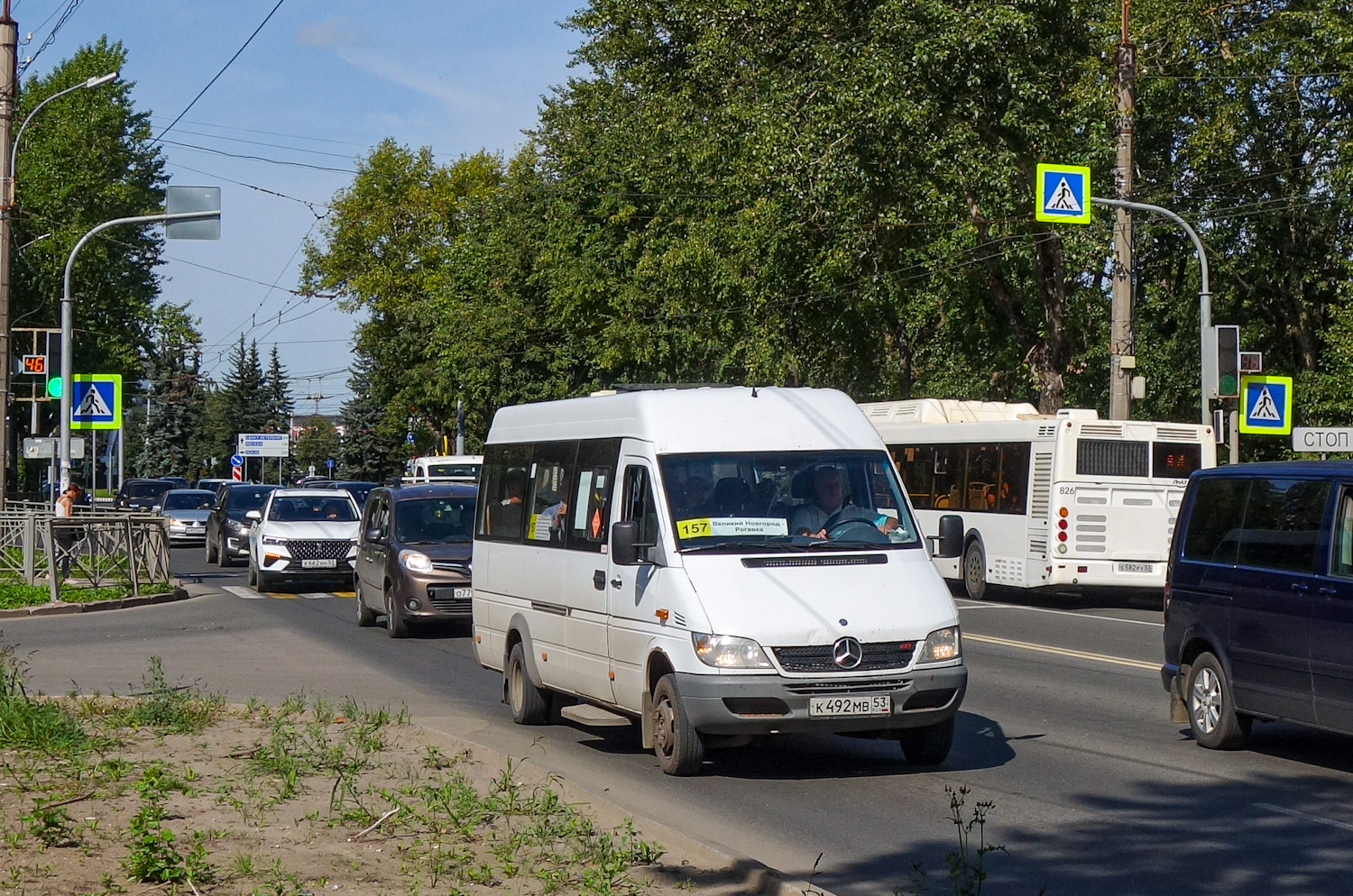 Новгородская область, Луидор-223203 (MB Sprinter Classic) № К 492 МВ 53