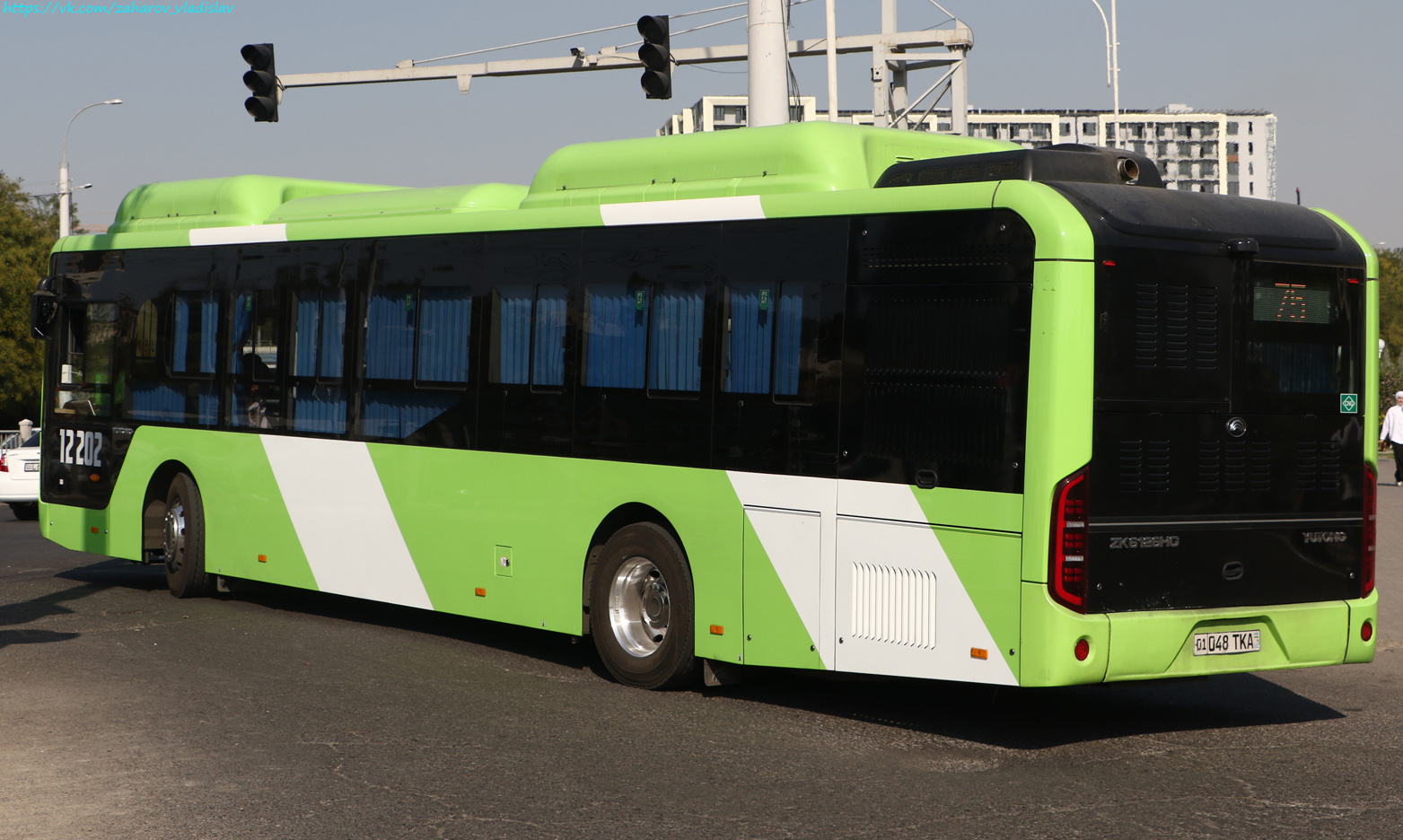 Узбекистан, Yutong ZK6126HG № 12202