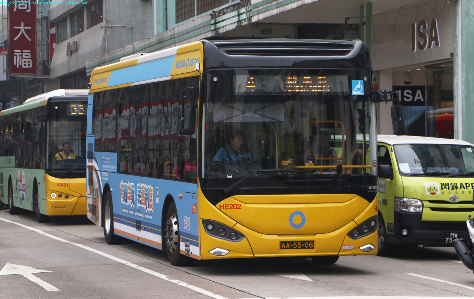 Китай, Higer KLQ6106GHEV № HE202