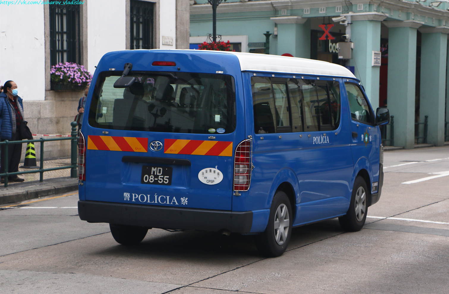 Китай, Toyota HiAce (V H200) № MD-08-55