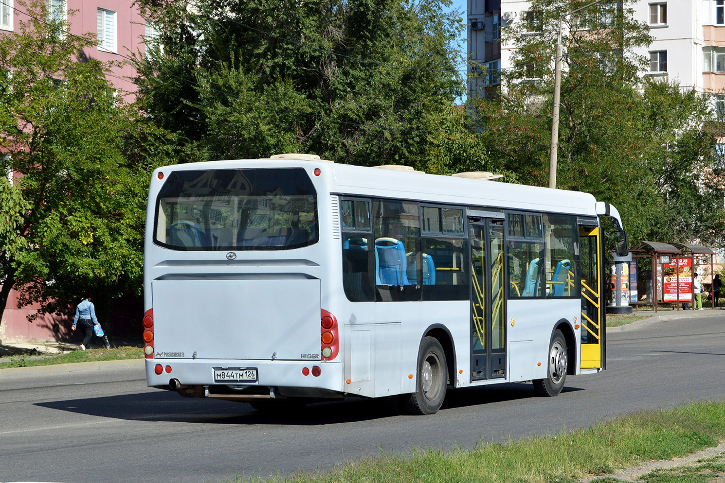 Ставропольский край, Higer KLQ6891GA № М 844 ТМ 126 Ставропольский край, Higer KLQ6891GA № М 844 ТМ 126