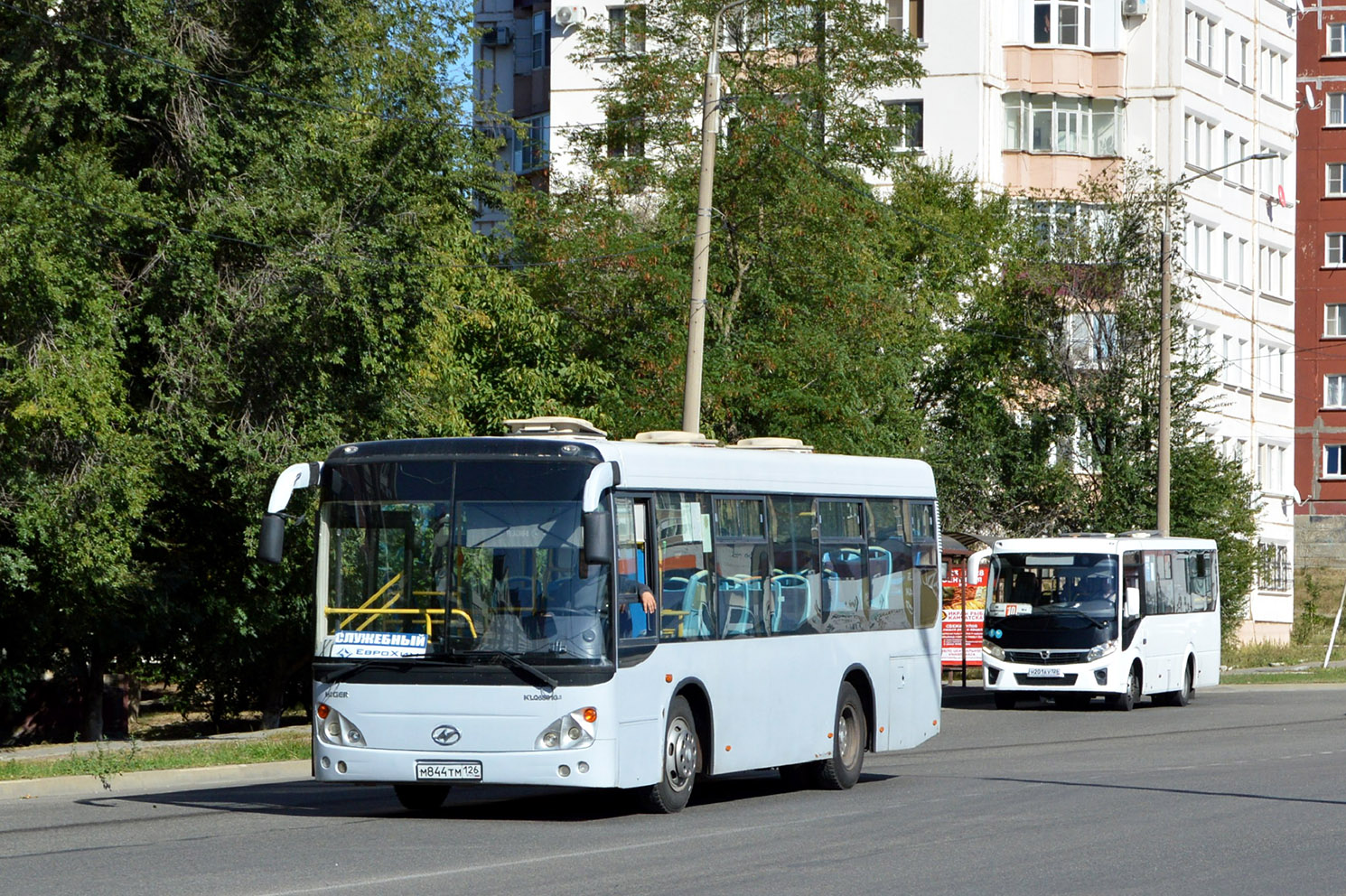 Ставропольский край, Higer KLQ6891GA № М 844 ТМ 126 Ставропольский край, Higer KLQ6891GA № М 844 ТМ 126