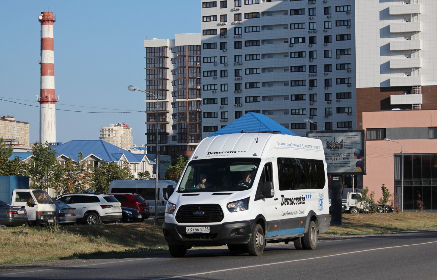 Краснодарский край, Ford Transit FBD [RUS] (X2F.ESG.) № А 375 КО 193