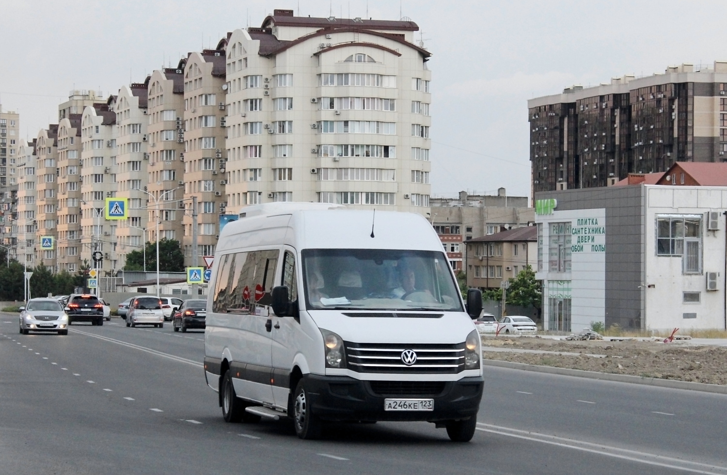 Краснодарский край, Луидор-223702 (Volkswagen Crafter) № А 246 КЕ 123
