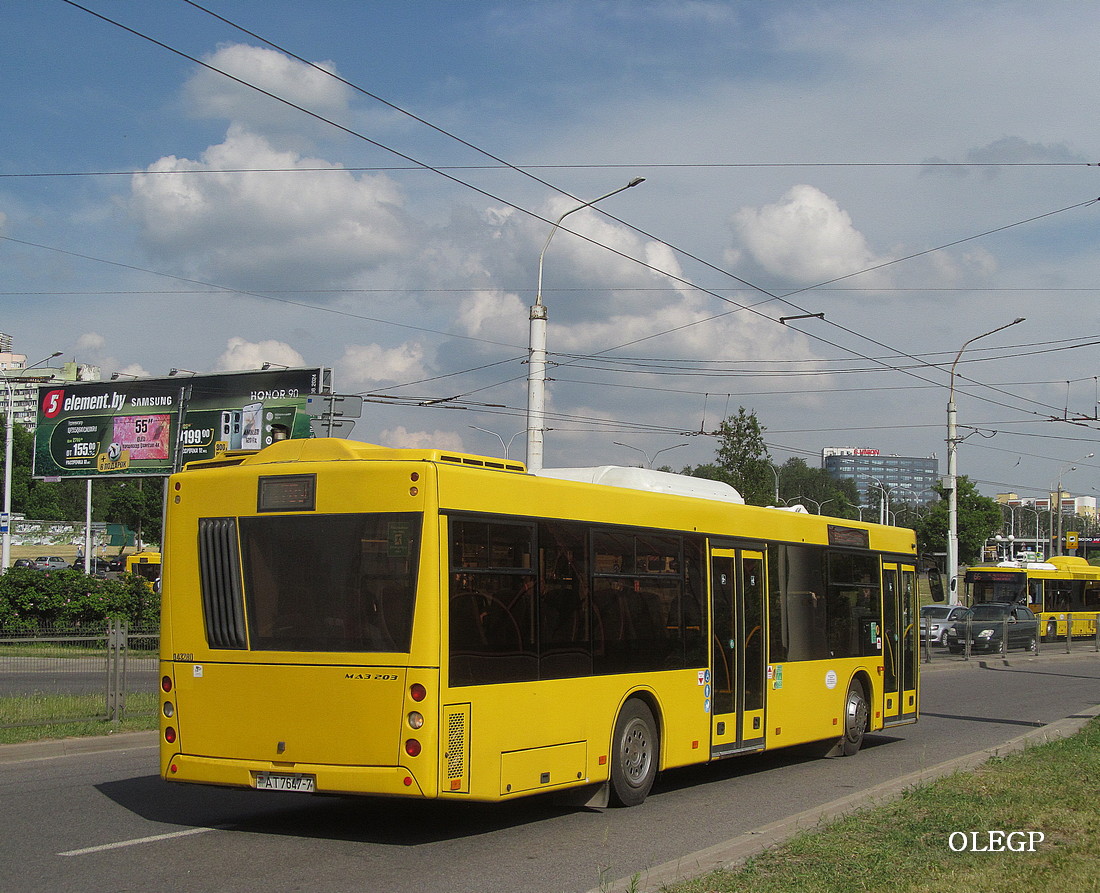 Минск, МАЗ-203.115 № 043280