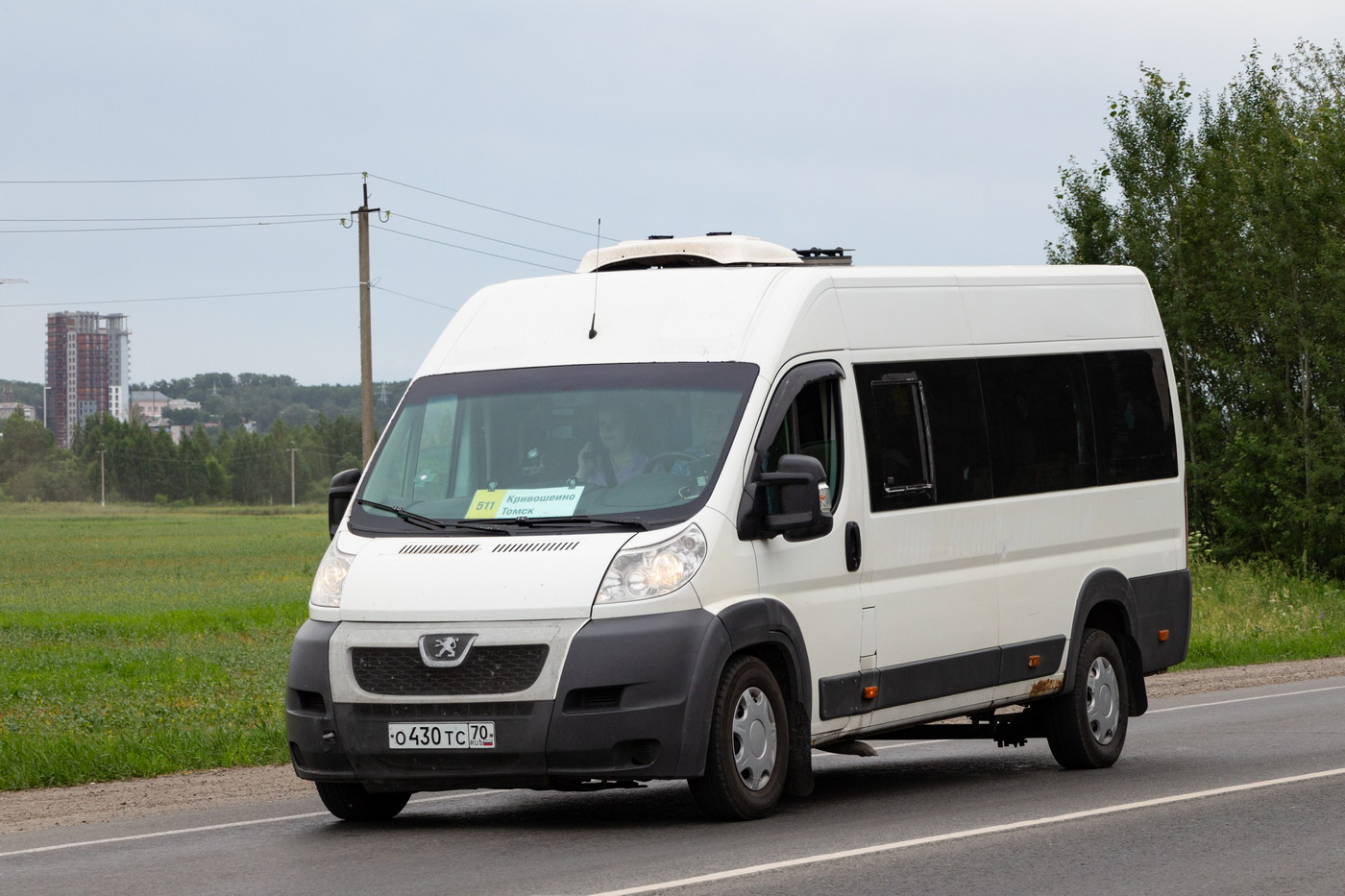 Томская область, Нижегородец-2227SK (Peugeot Boxer) № О 430 ТС 70