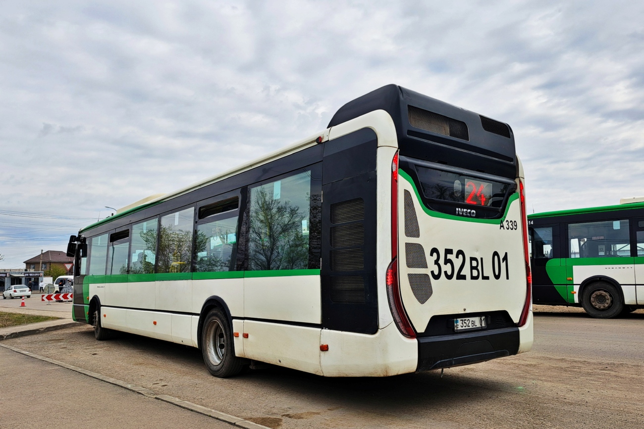 Астана, IVECO Urbanway 12M (СарыаркаАвтоПром) № A339