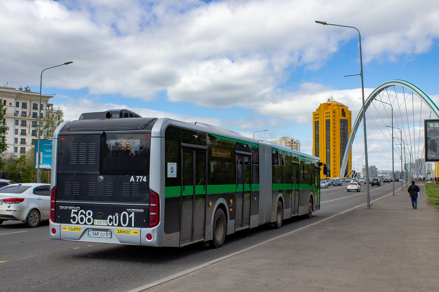 Астана, Yutong ZK6180HG (QazTehna) № A774