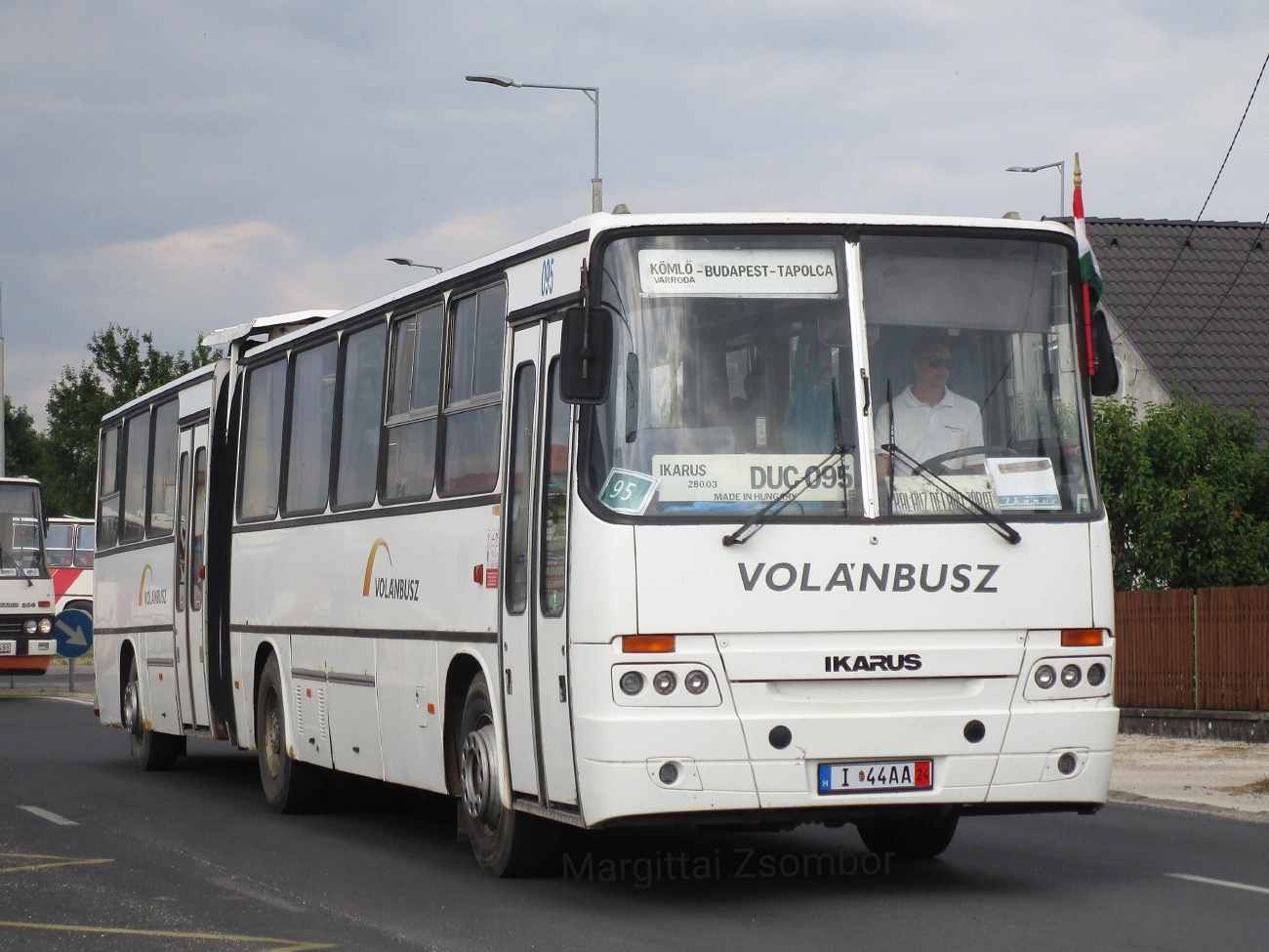 Vengrija, Ikarus 280 (Vasi Volán) Nr. I 44AA 24; Vengrija — IV. Nemzetközi Ikarus Találkozó, Tapolca (2024)