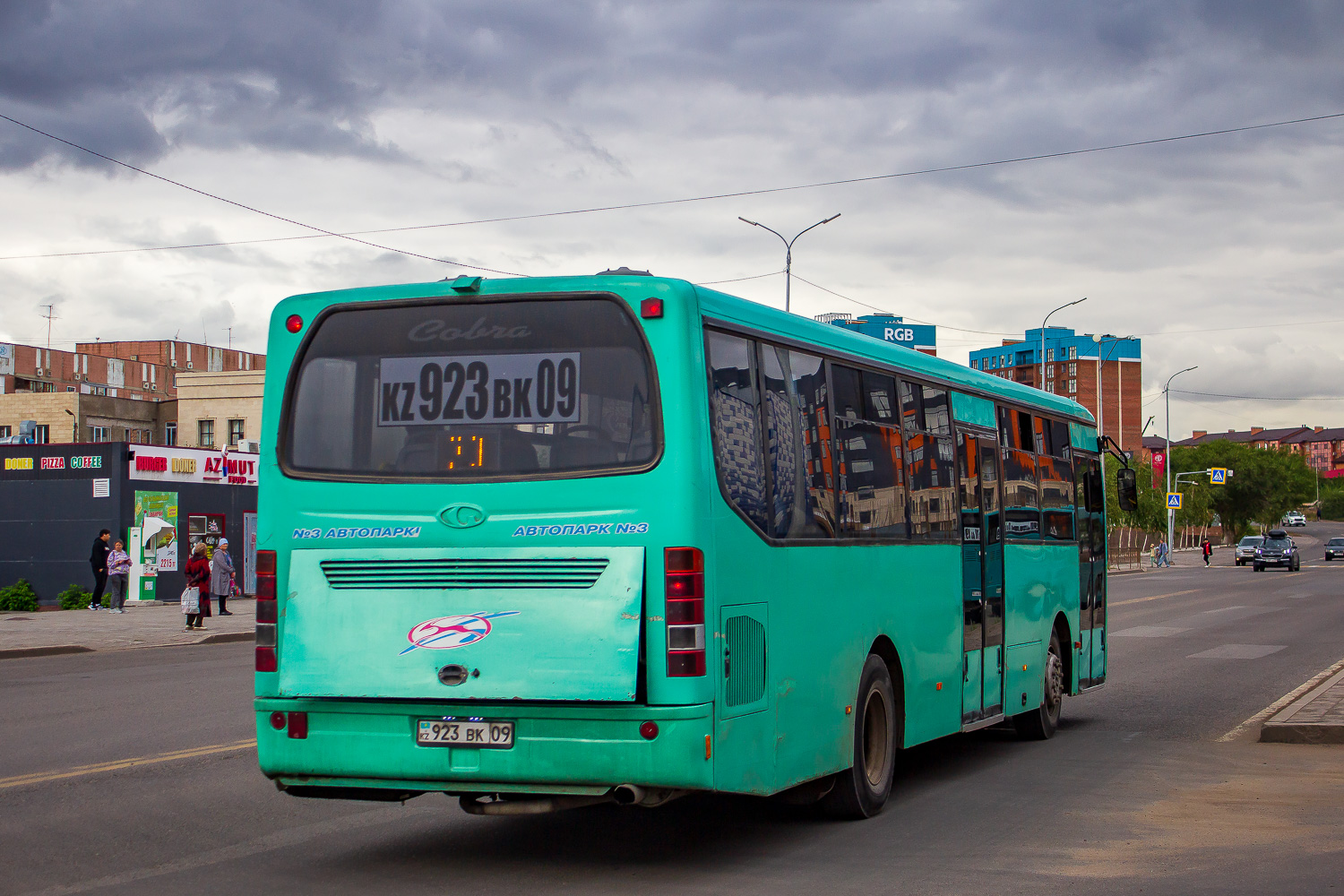 Карагандинская область, Güleryüz Cobra GD272 № 923 BK 09 Карагандинская область, Güleryüz Cobra GD272 № 923 BK 09