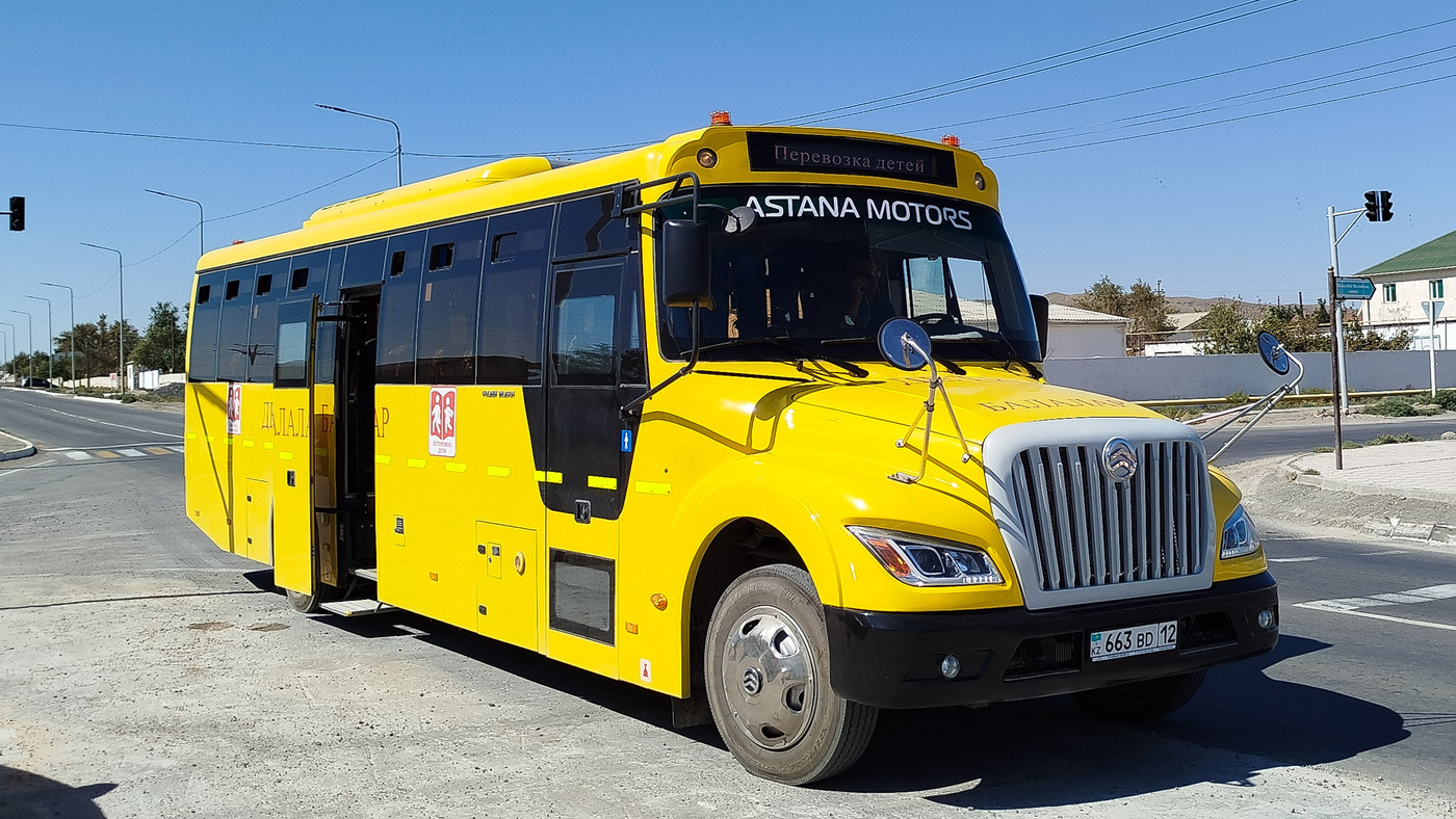 Мангистауская область, Golden Dragon XML6101J15 (Hyundai Trans Auto) № 663 BD 12