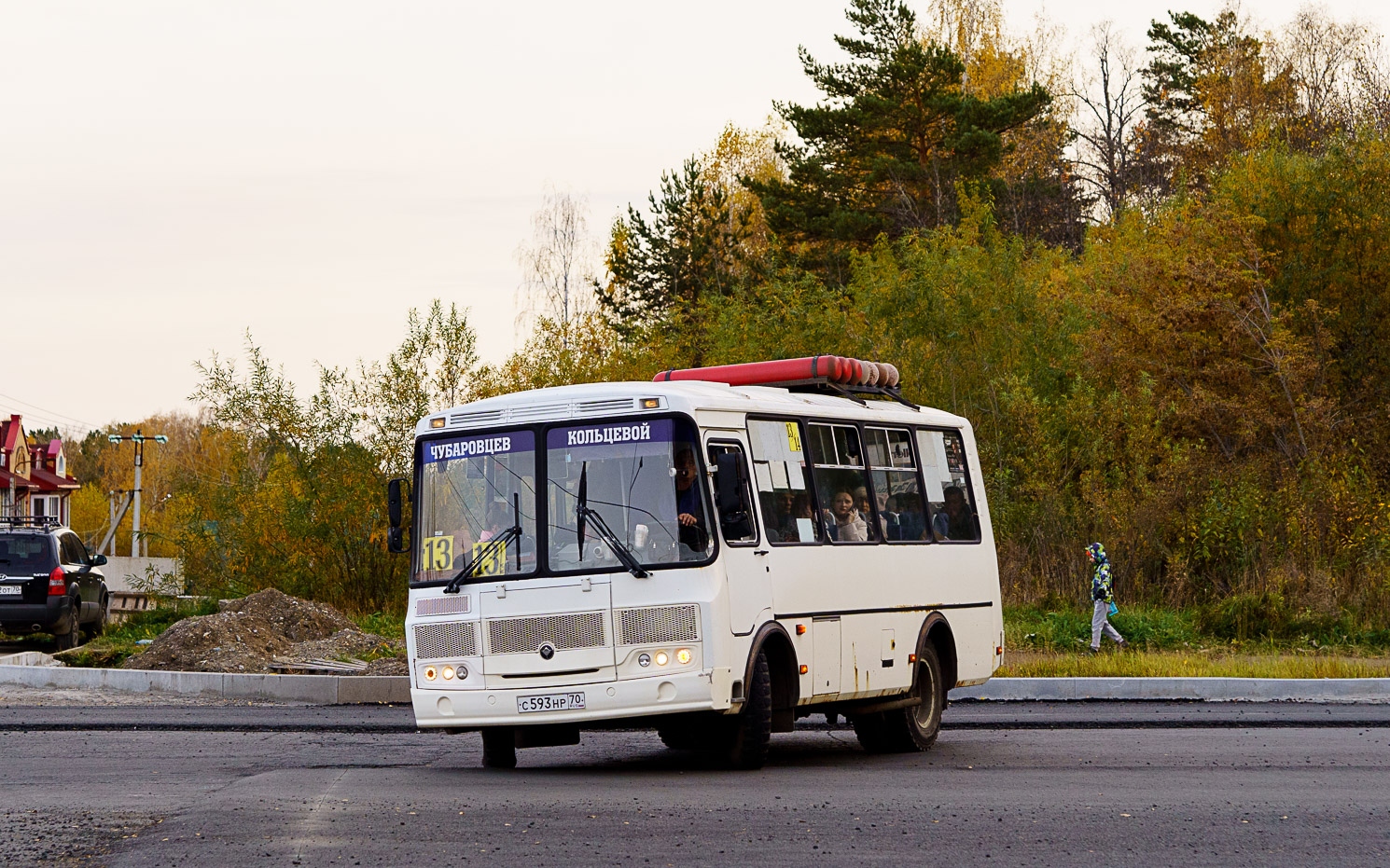 Томская область, ПАЗ-32054 № С 593 НР 70