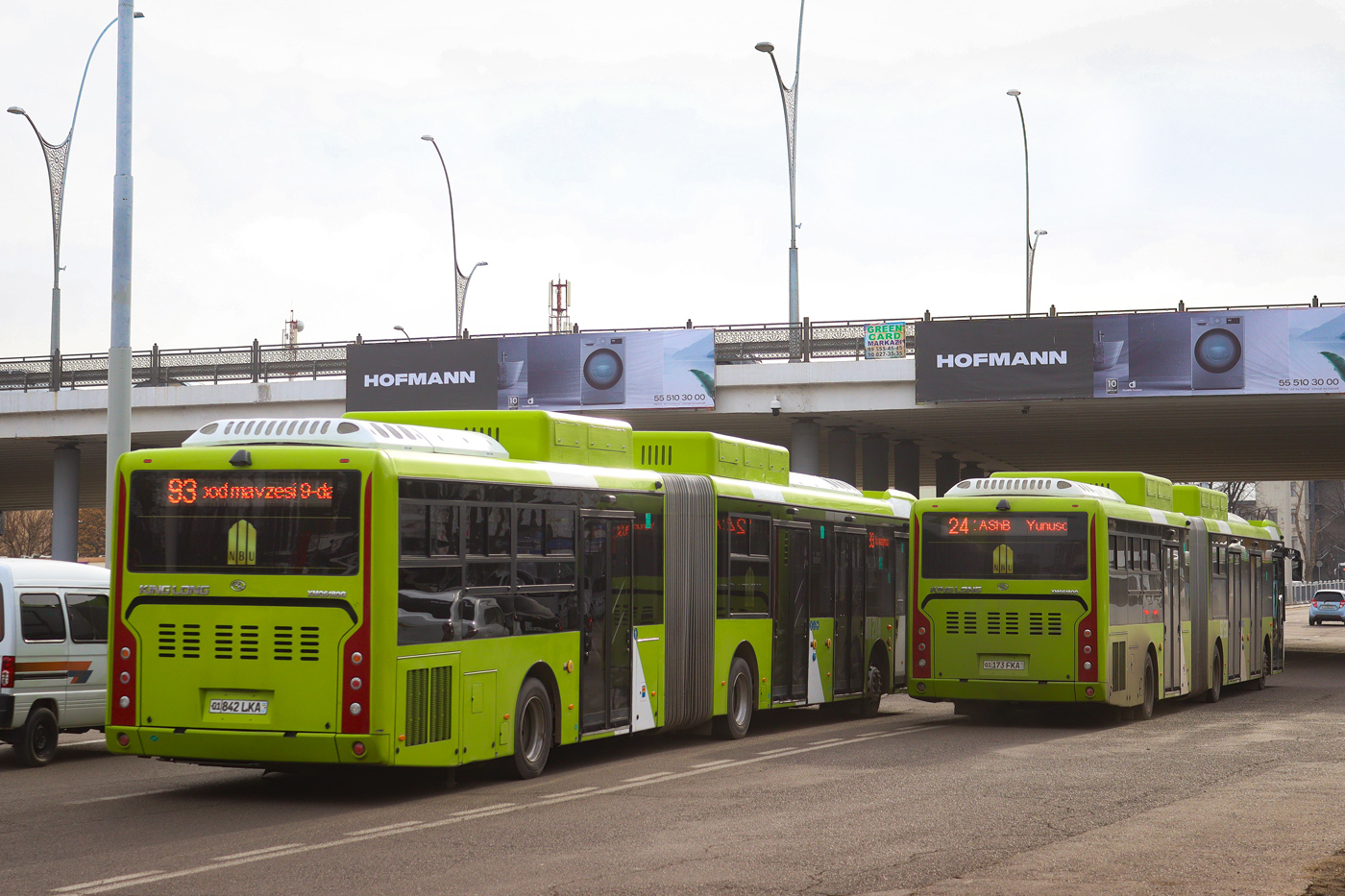 Узбекистан, King Long XMQ6180G № 02538
