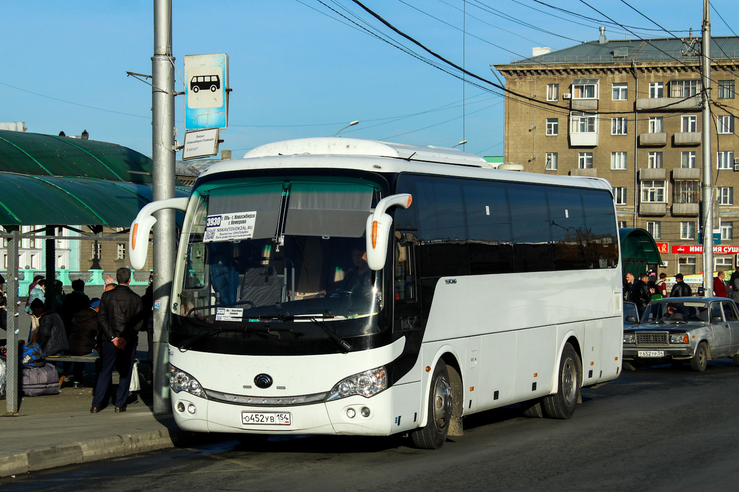 Новосибирская область, Yutong ZK6938HB9 № О 452 УВ 154