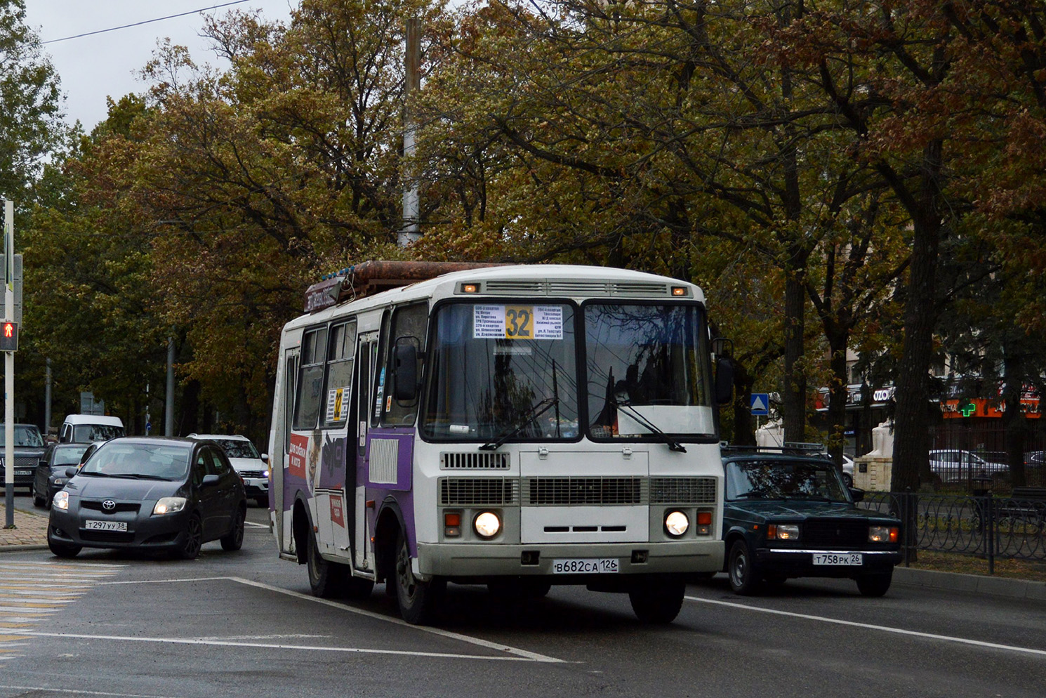 Ставропольский край, ПАЗ-32054 № В 682 СА 126